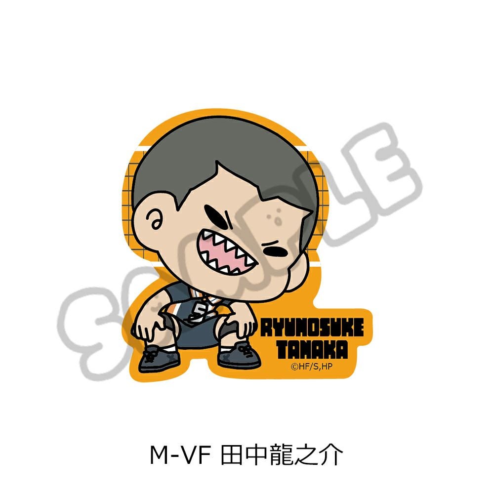 ハイキュー!!」第8弾 クリアカードステッカー(mochocho) M-VF(田中