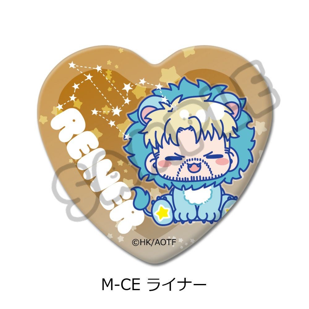 TVアニメ『進撃の巨人 The Final Season』第16弾 ハート型缶バッジ M