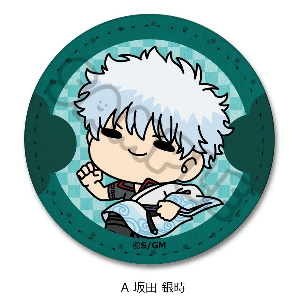 新劇場版 銀魂 -吉原大炎上-』 レザーバッジ(mochochoシリーズ) A(坂田