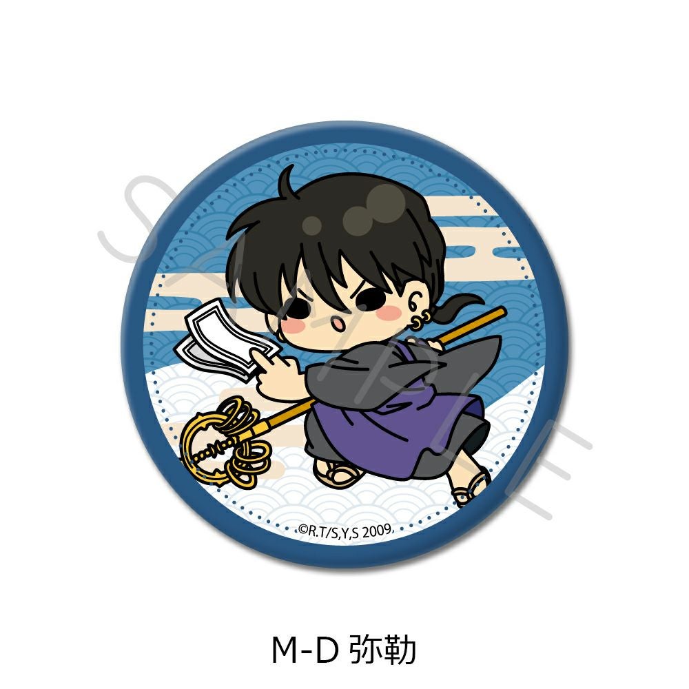 犬夜叉』 缶バッジ(57mm)M-D(弥勒) | ビビット
