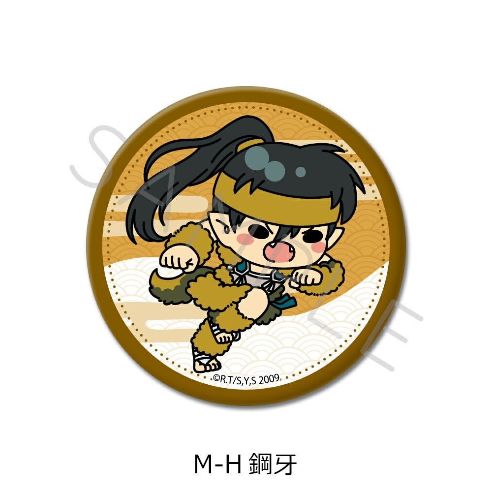 犬夜叉』 缶バッジ(57mm)M-H(鋼牙) | ビビット