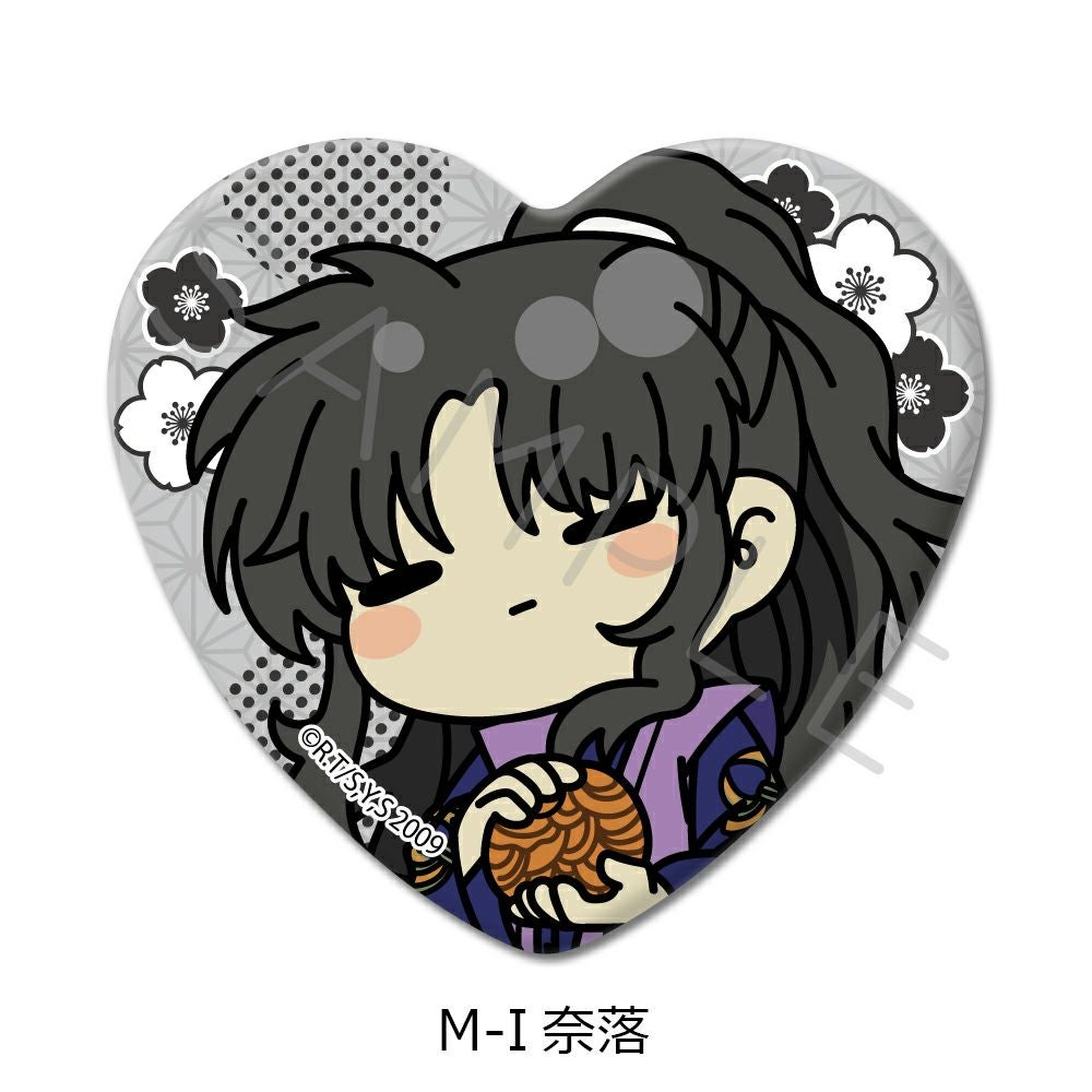 犬夜叉』 ハート型缶バッジ M-I(奈落) | ビビット