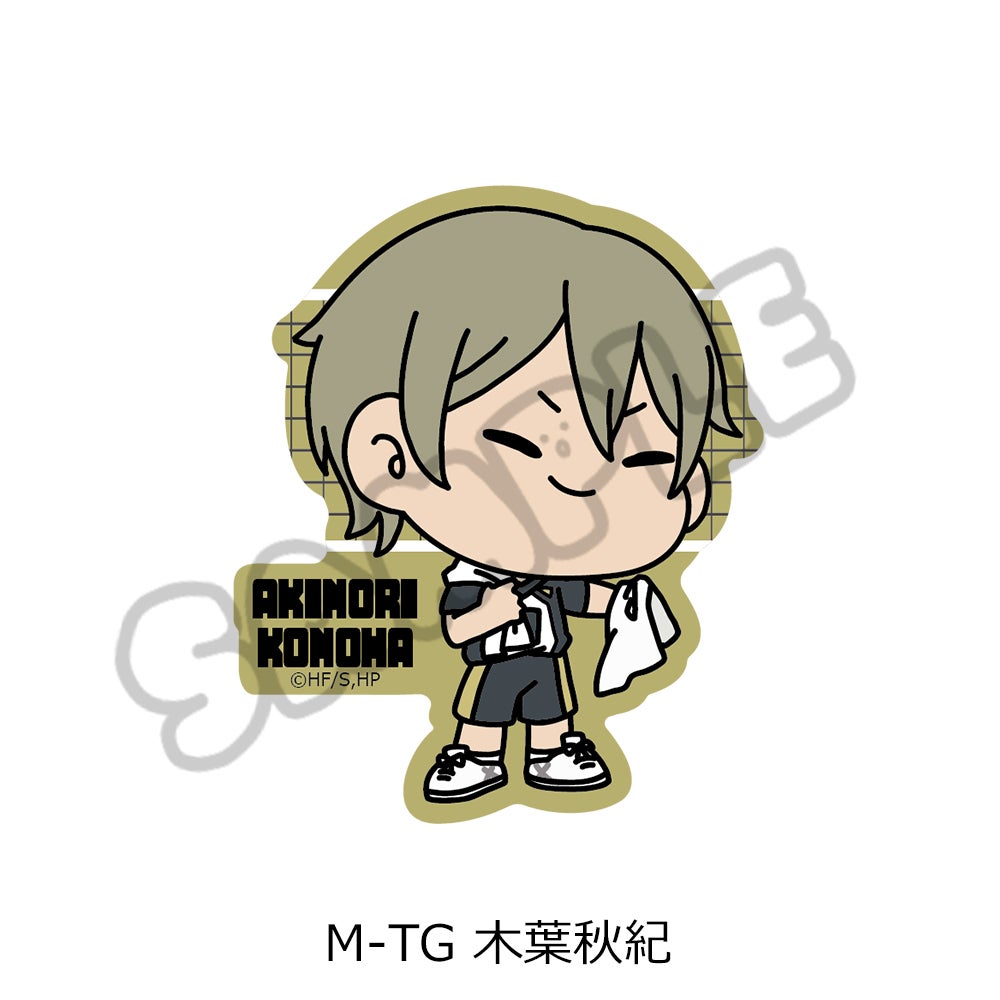 ハイキュー!!」第9弾 クリアカードステッカー(mochocho) M-TG(木葉秋紀