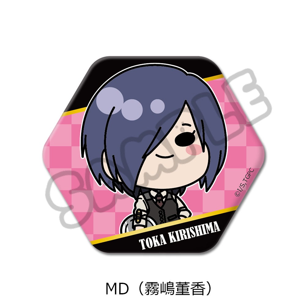TVアニメ『東京喰種トーキョーグール』 六角形缶バッジ MD（霧嶋董香