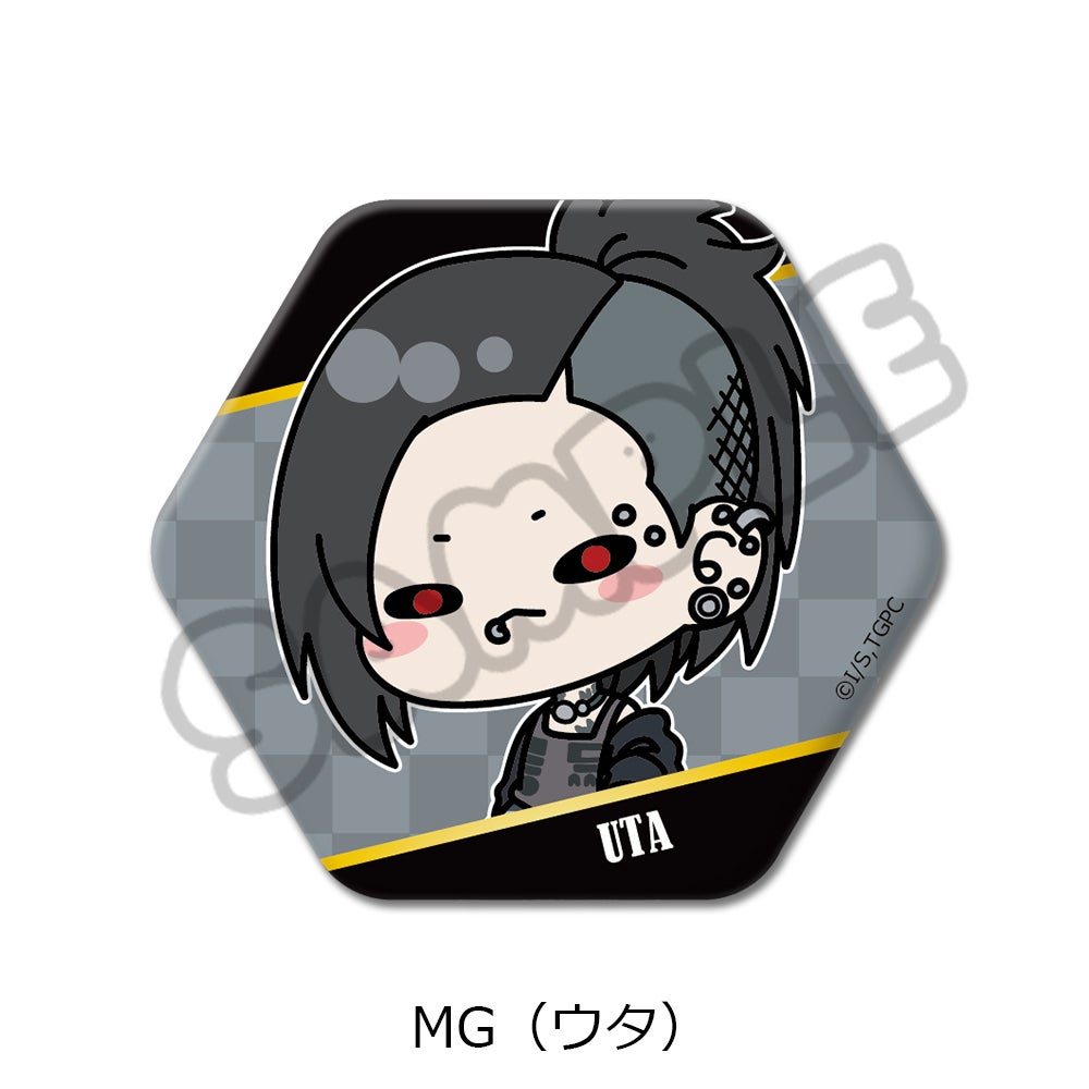 TVアニメ『東京喰種トーキョーグール』 六角形缶バッジ MG（ウタ