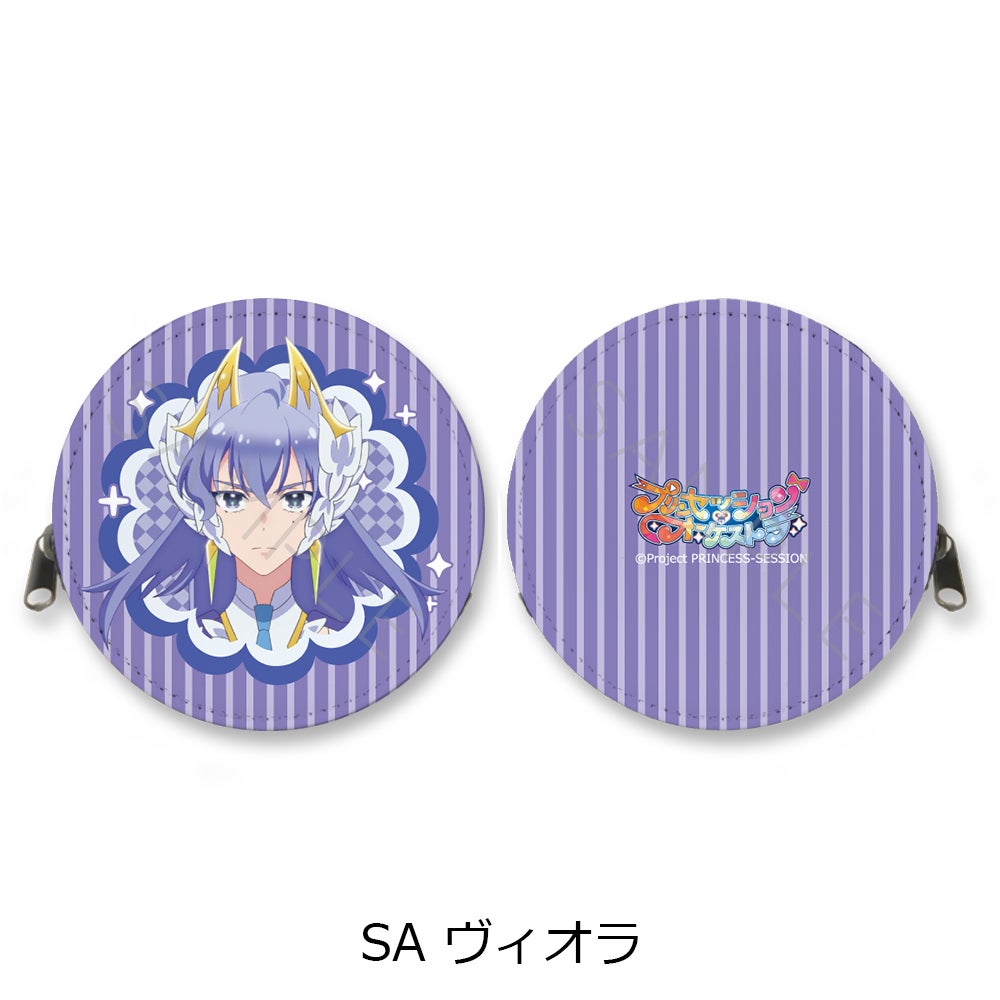 プリンセッション・オーケストラ　プリンセス・ヴィオラ缶バッジ40個　プリオケ グッズ-バッチ】プリンセッション・オーケストラ ちょいデカ缶バッジ