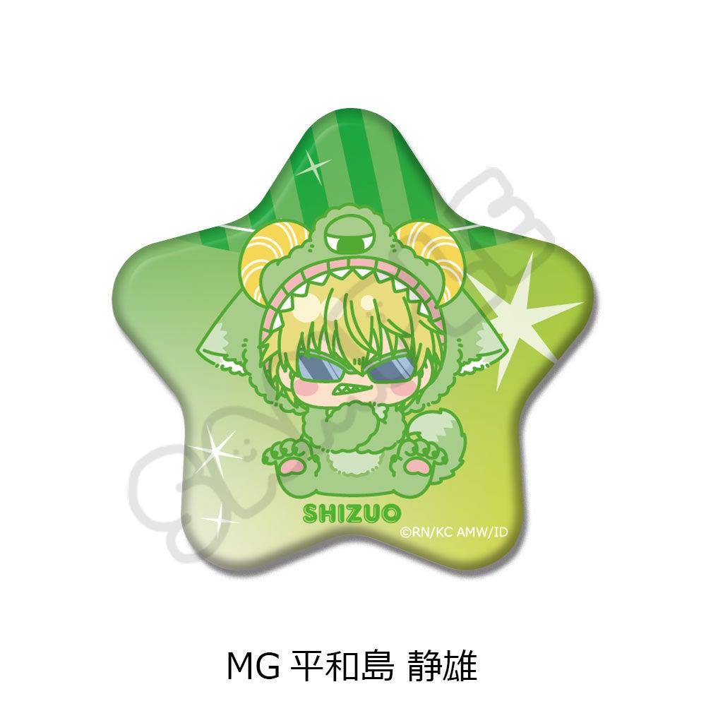 TVアニメ「デュラララ!!×2」 星形缶バッジ MG（平和島 静雄)【予約