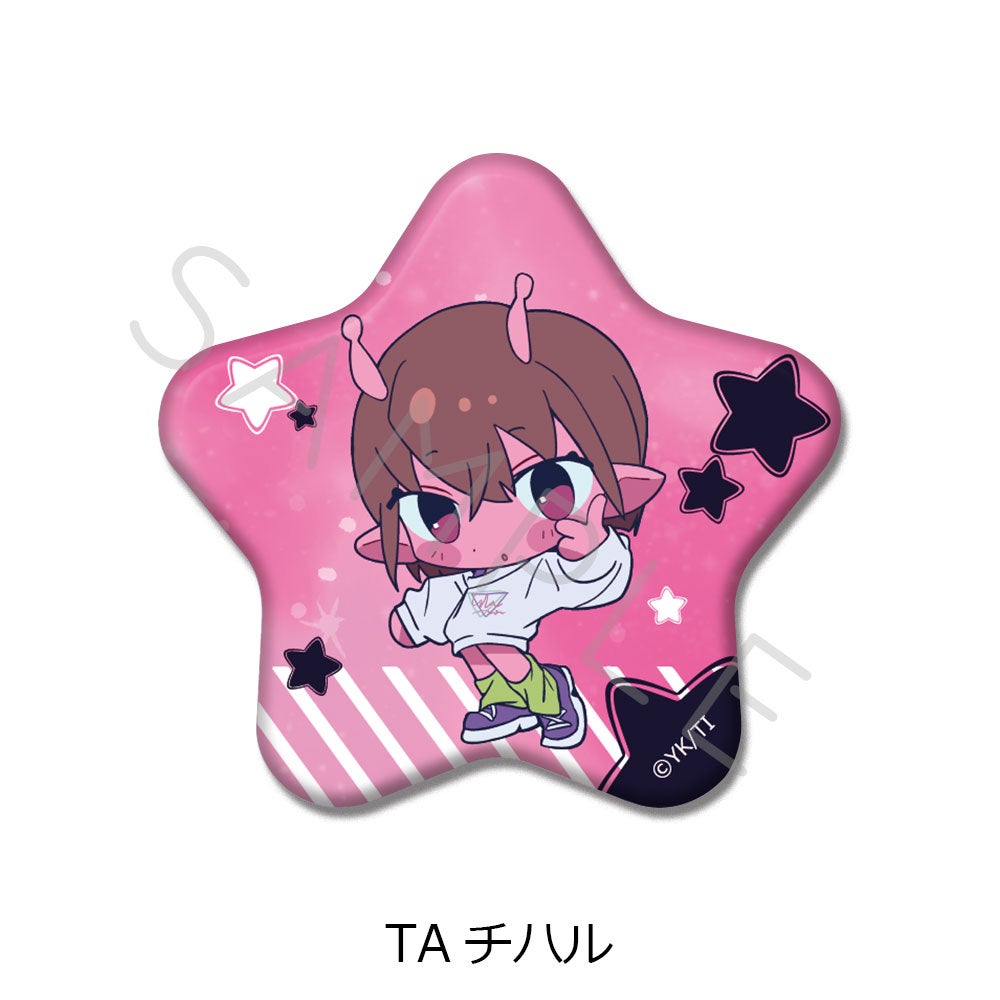星型缶バッジ | ビビット