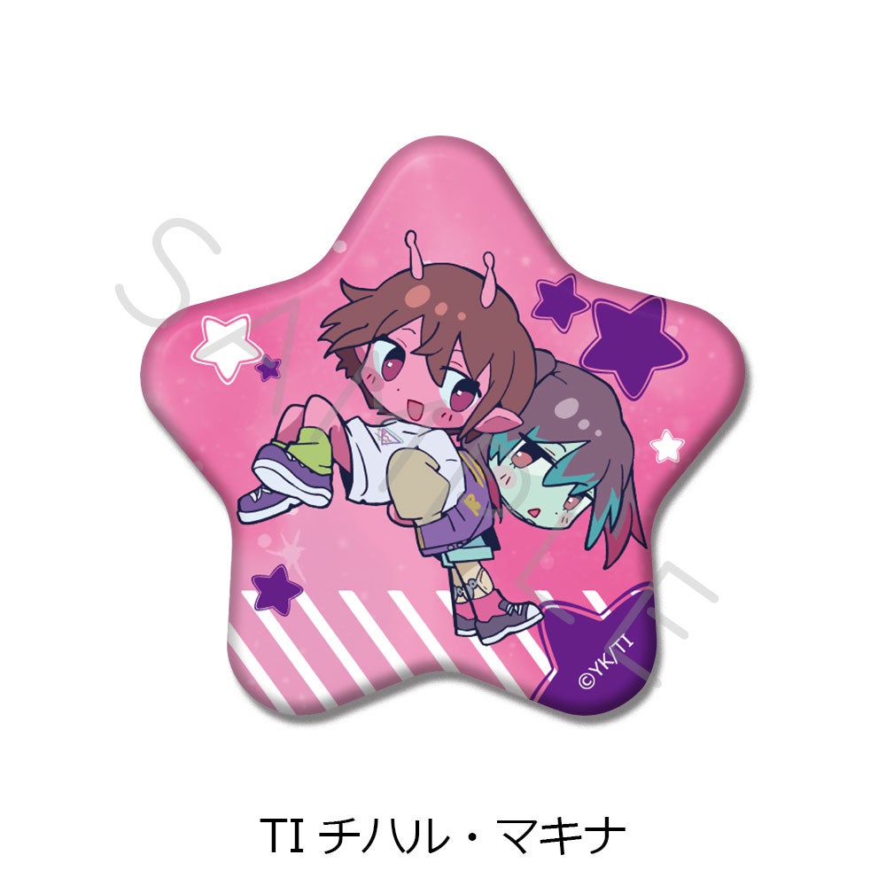 星型缶バッジ | ビビット