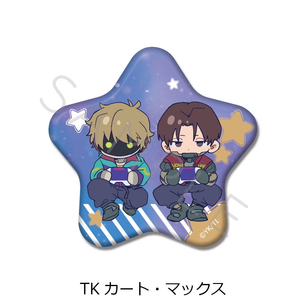 星型缶バッジ | ビビット