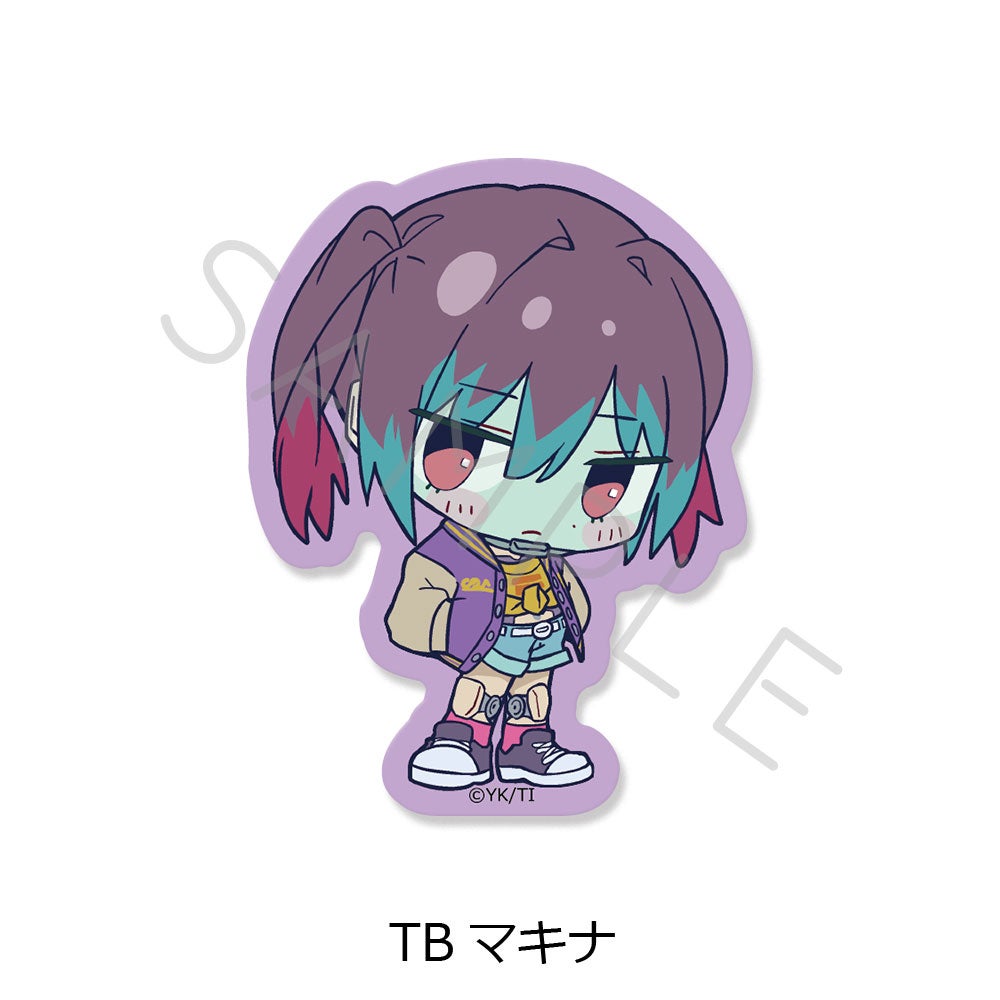 ミルキーサブウェイ カート カード ステッカー ブロマイド アニメ『銀河特急 ミルキー☆サブウェイ』 クリアカードステッカー(ち