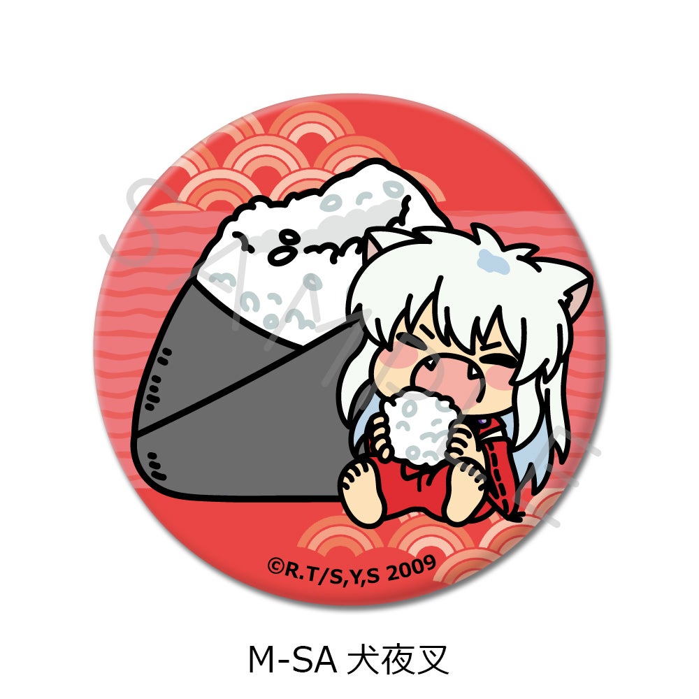犬夜叉』第2弾 缶バッジ(57mm)M-SA(犬夜叉)【予約】 | ビビット