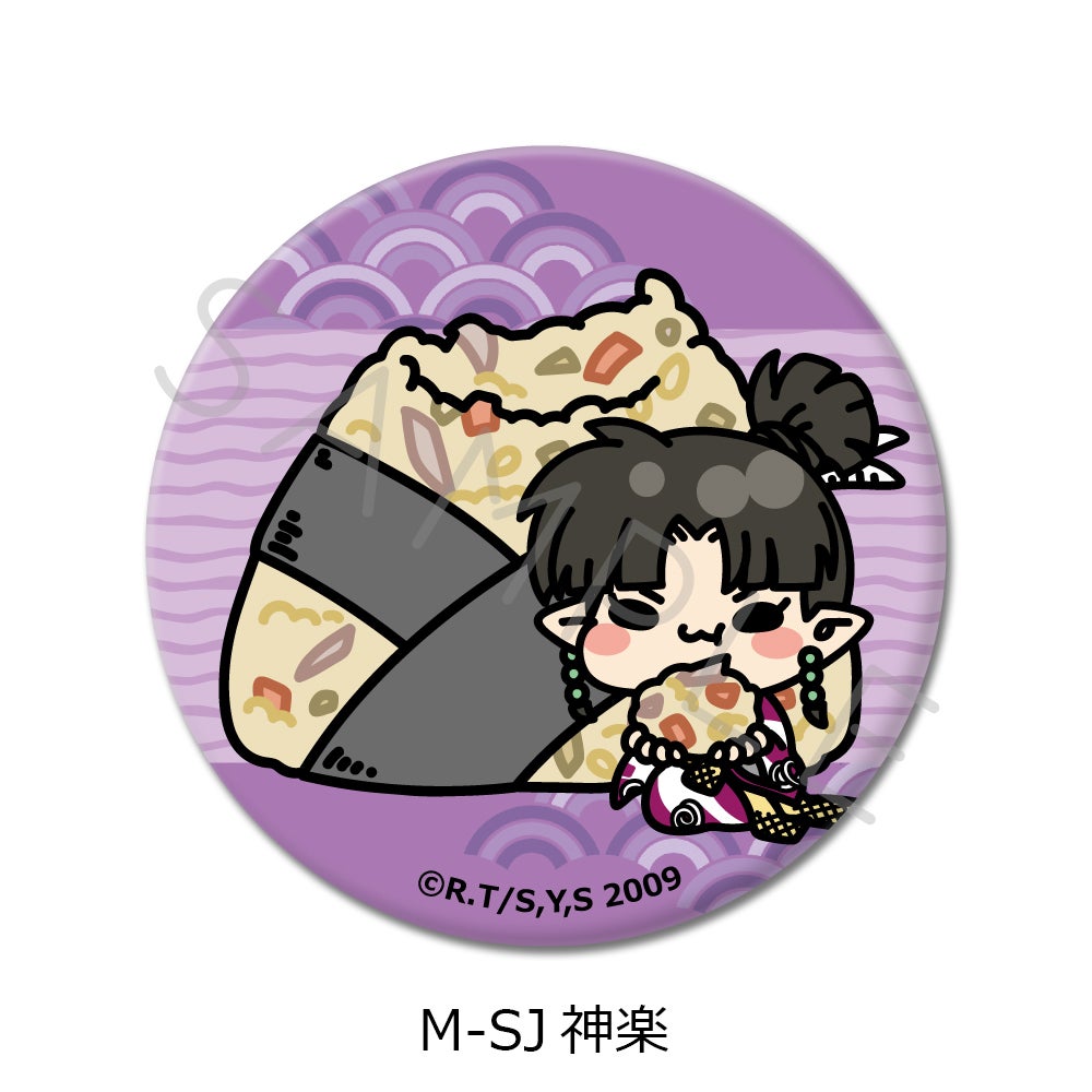 犬夜叉』第2弾 缶バッジ(57mm)M-SJ(神楽)【予約】 | ビビット