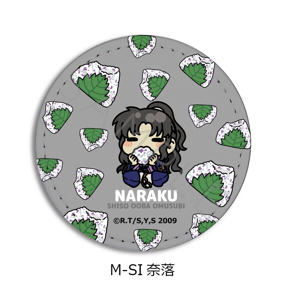 犬夜叉』第2弾 レザーバッジ M-SI(奈落) | ビビット