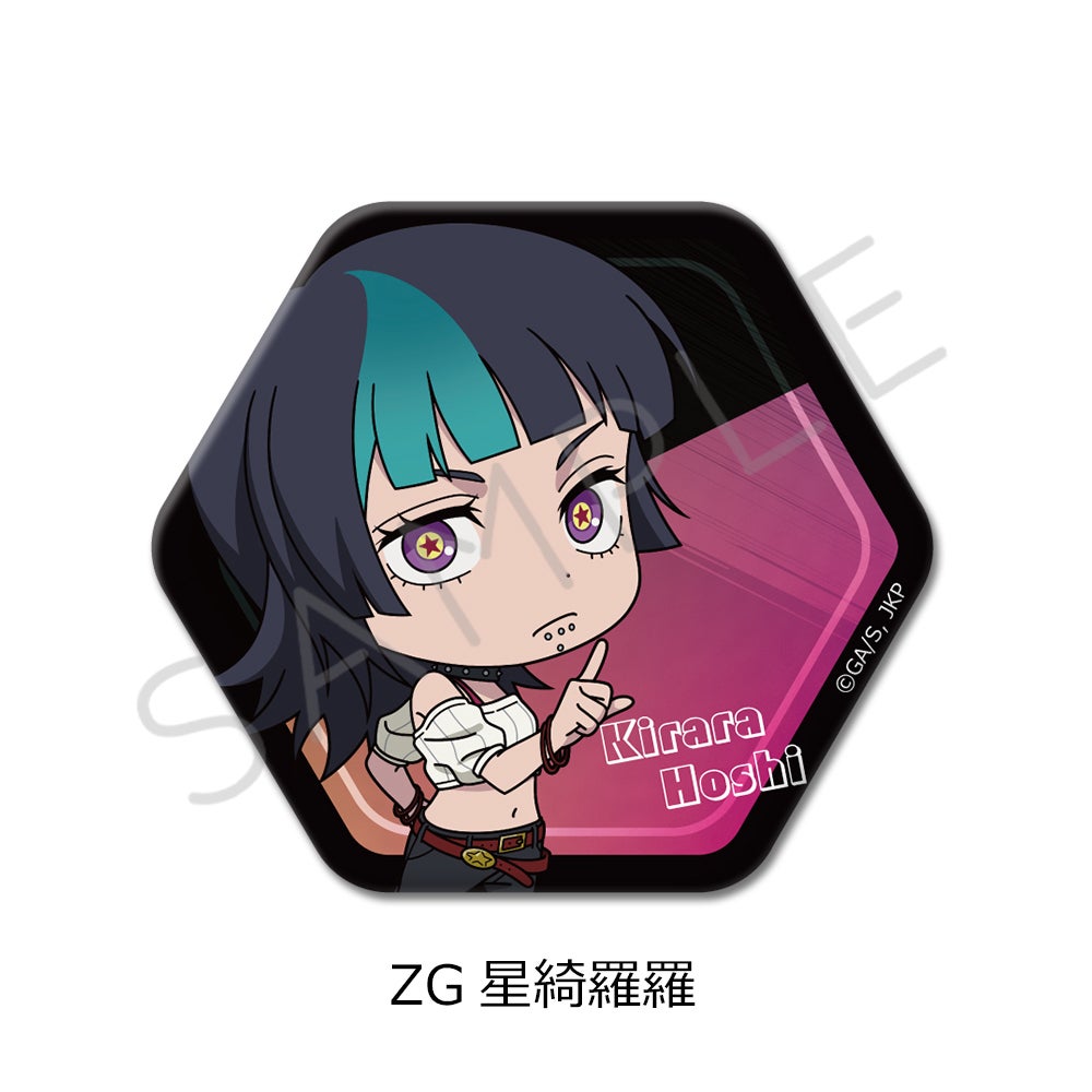 TVアニメ『呪術廻戦』第3期「死滅回游」 六角形缶バッジ ZG(星綺羅羅