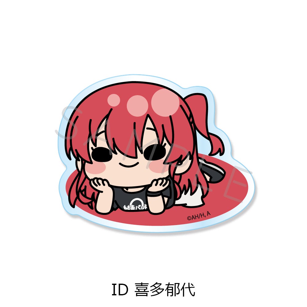 ぼっち・ざ・ろっく ！ 喜多郁代　Zoff 特典カード　シール アニメ「ぼっち・ざ・ろっく！」第5弾 クリアカードステッカー ID(喜多