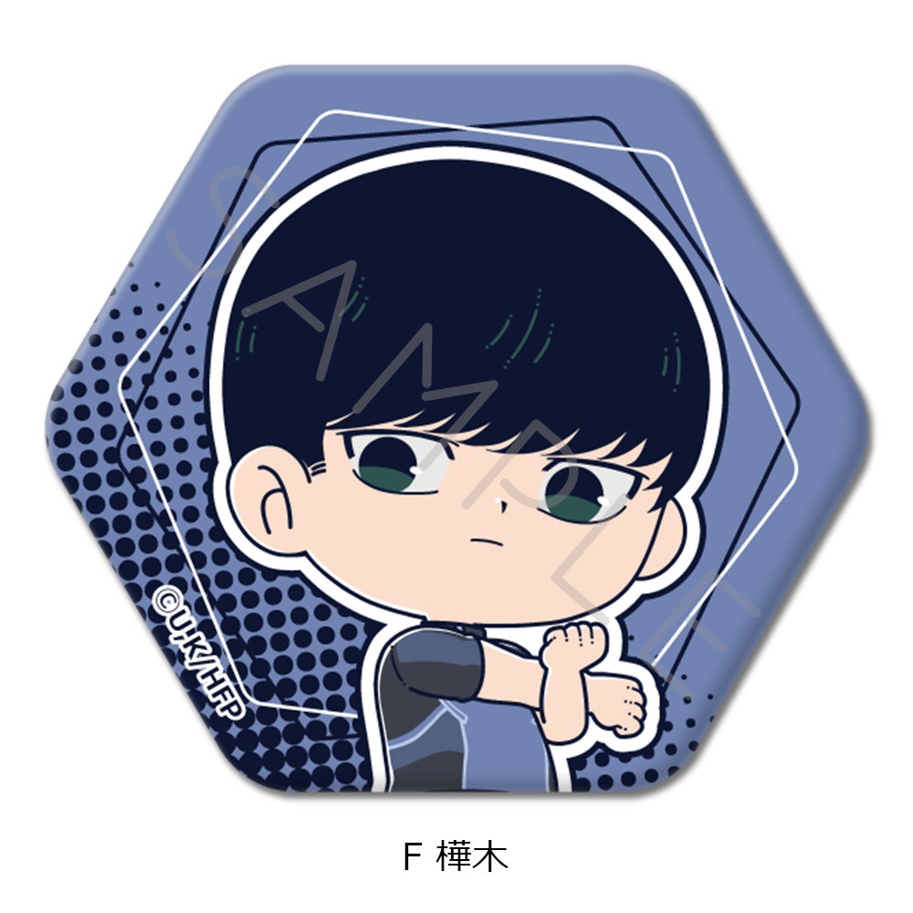 コンラプ オーエン 缶バッジ 劇場アニメ『ひゃくえむ。』六角形缶バッジF (樺木)【予約】 | ビビット