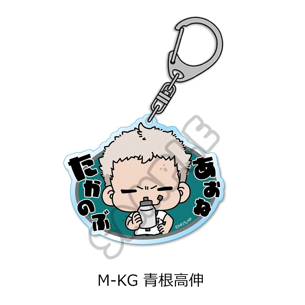 ハイキュー!!」第10弾 アクリルキーホルダー (mochocho) M-KG(青根高伸