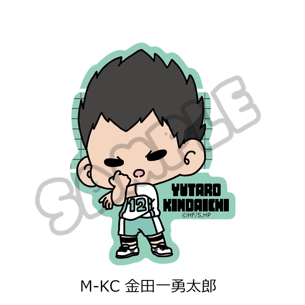 ハイキュー!!」第10弾 クリアカードステッカー(mochocho) M-KC(金田一