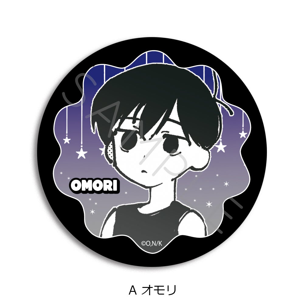 OMORI』 レザーバッジ(丸形)A (オモリ)【予約】 | ビビット