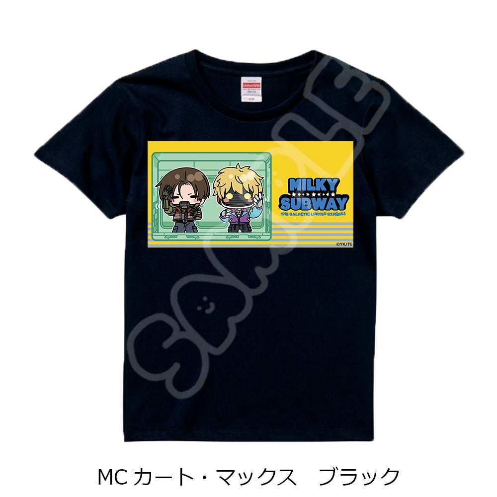 アニメ『銀河特急 ミルキー☆サブウェイ』 Tシャツ(mochocho) MC