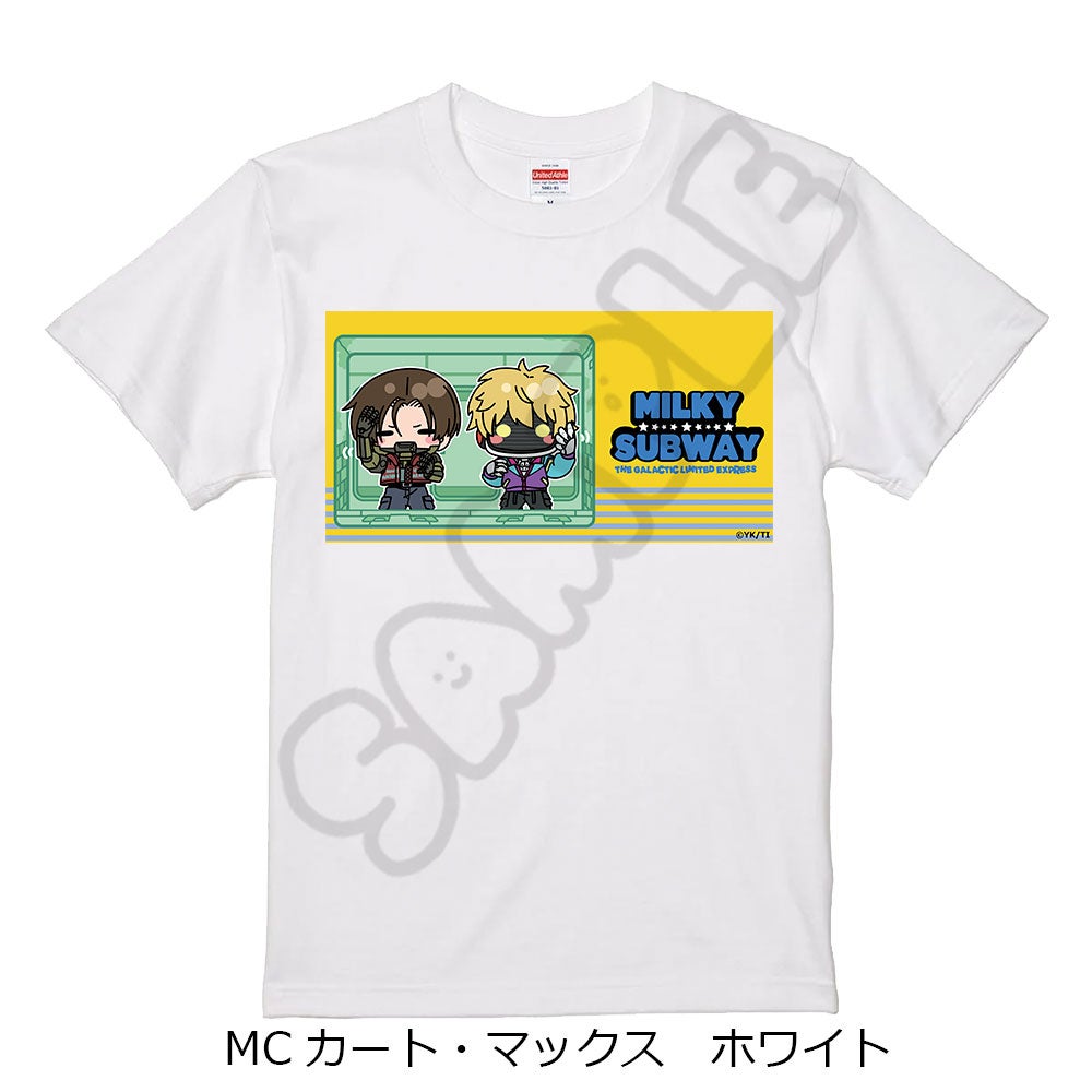 アニメ『銀河特急 ミルキー☆サブウェイ』 Tシャツ(mochocho) MC