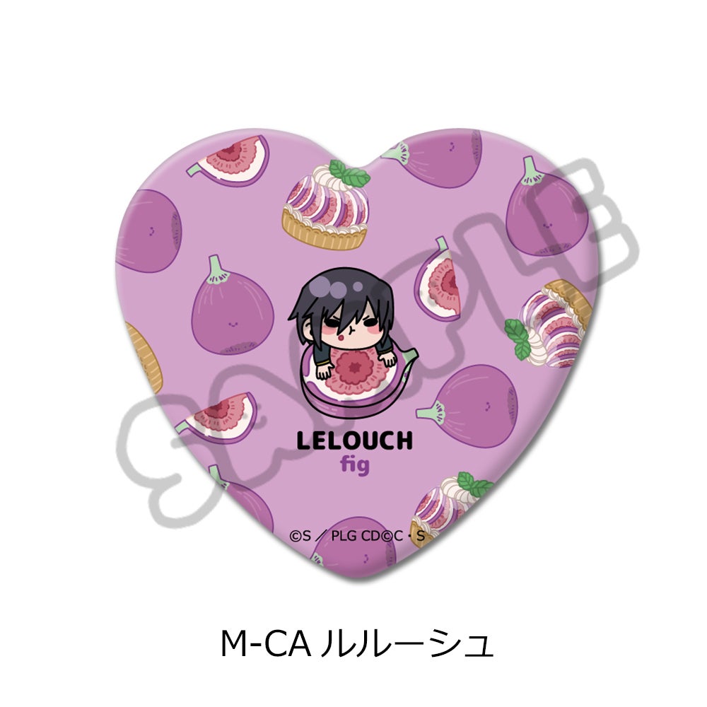 ハート型缶バッジ | ビビット
