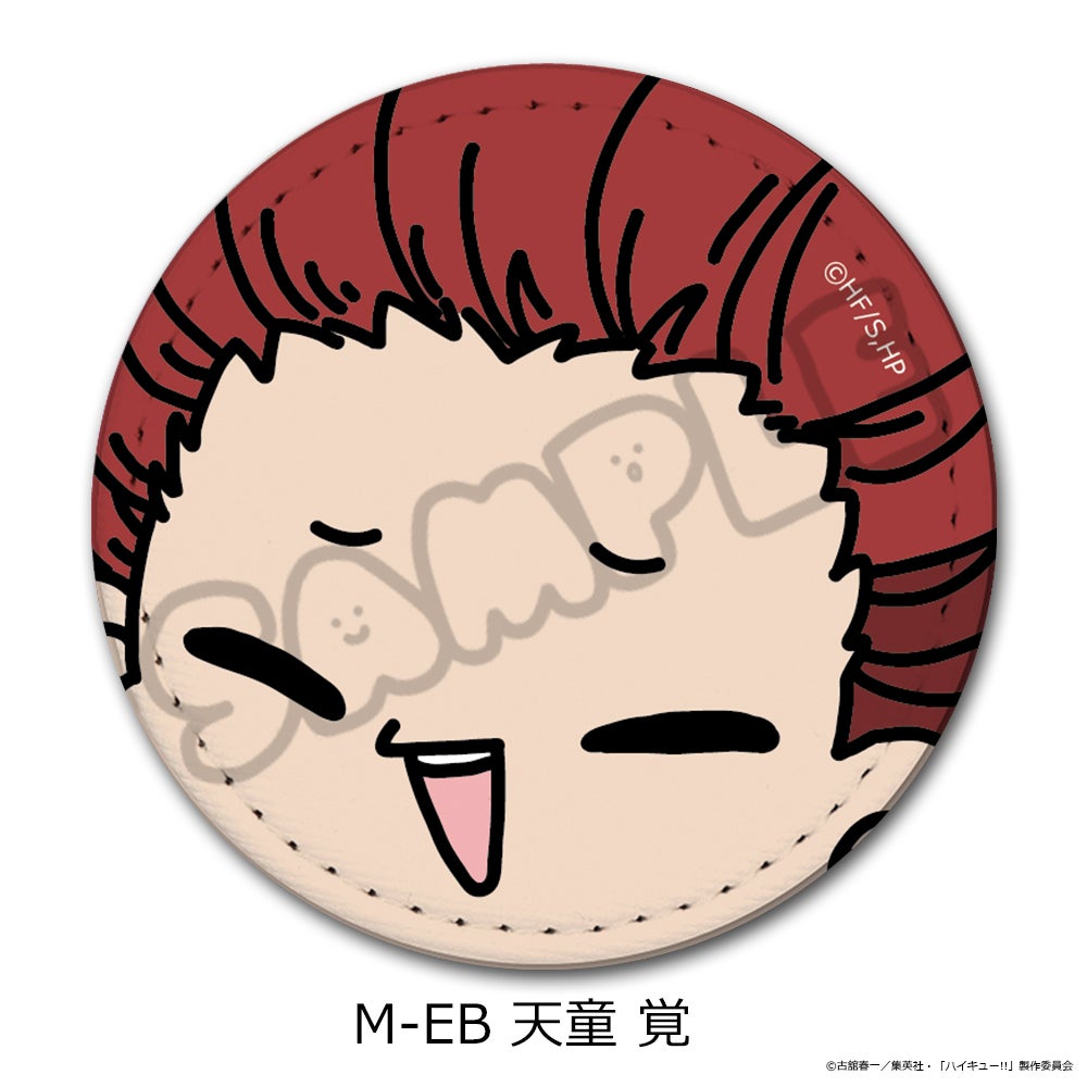 ハイキュー!!」第11弾 レザーバッジ(mochocho) M-EB(天童 覚)【予約