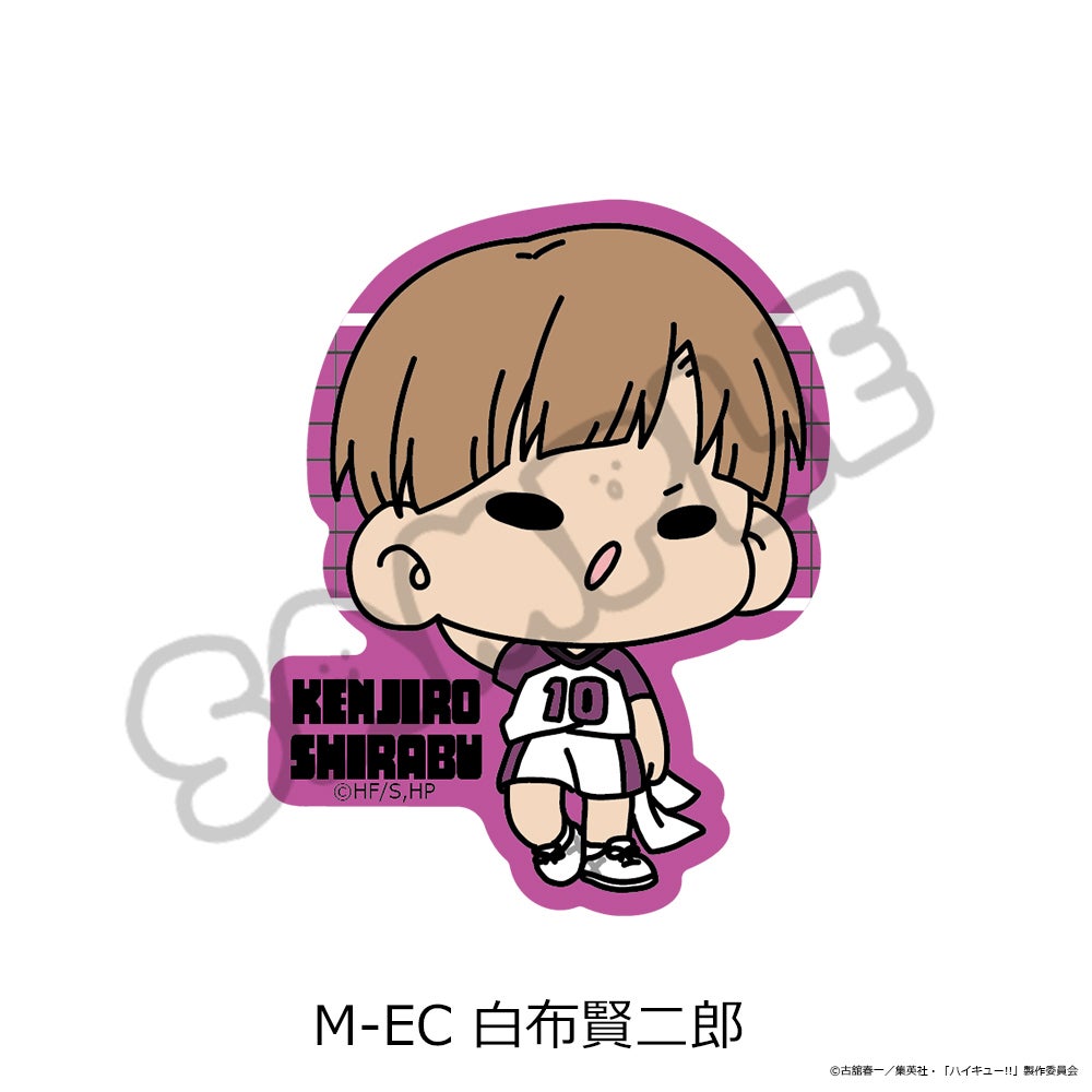 ハイキュー!!」第11弾 クリアカードステッカー(mochocho) M-EC(白布