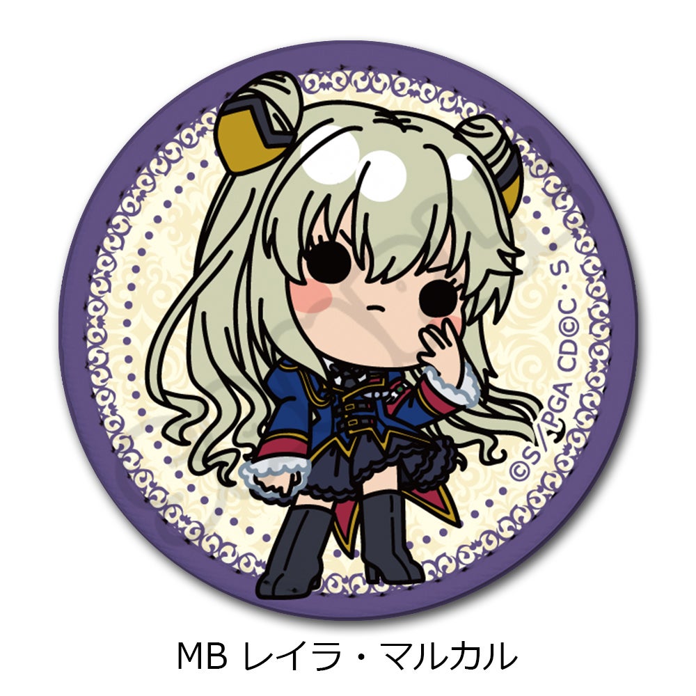 コードギアス 亡国のアキト』レザーバッジ（丸形) MB (レイラ
