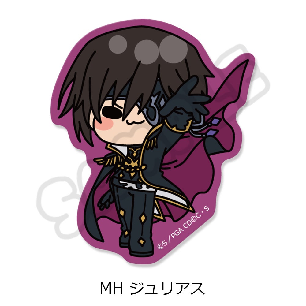 コードギアス 亡国のアキト』クリアステッカー MH (ジュリアス)【予約