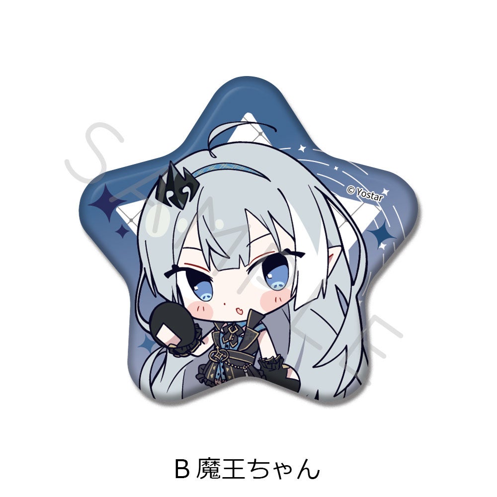 ステラソラ」 星型缶バッジ B(魔王ちゃん)【予約】 | ビビット