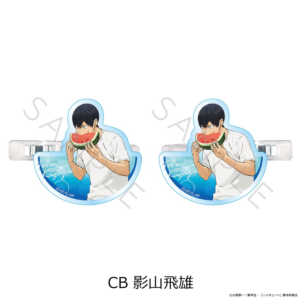 MAKIDAI クリップ ハイキュー!!」第13弾 前髪クリップ CB(影山飛雄)【予約】 | ビビット