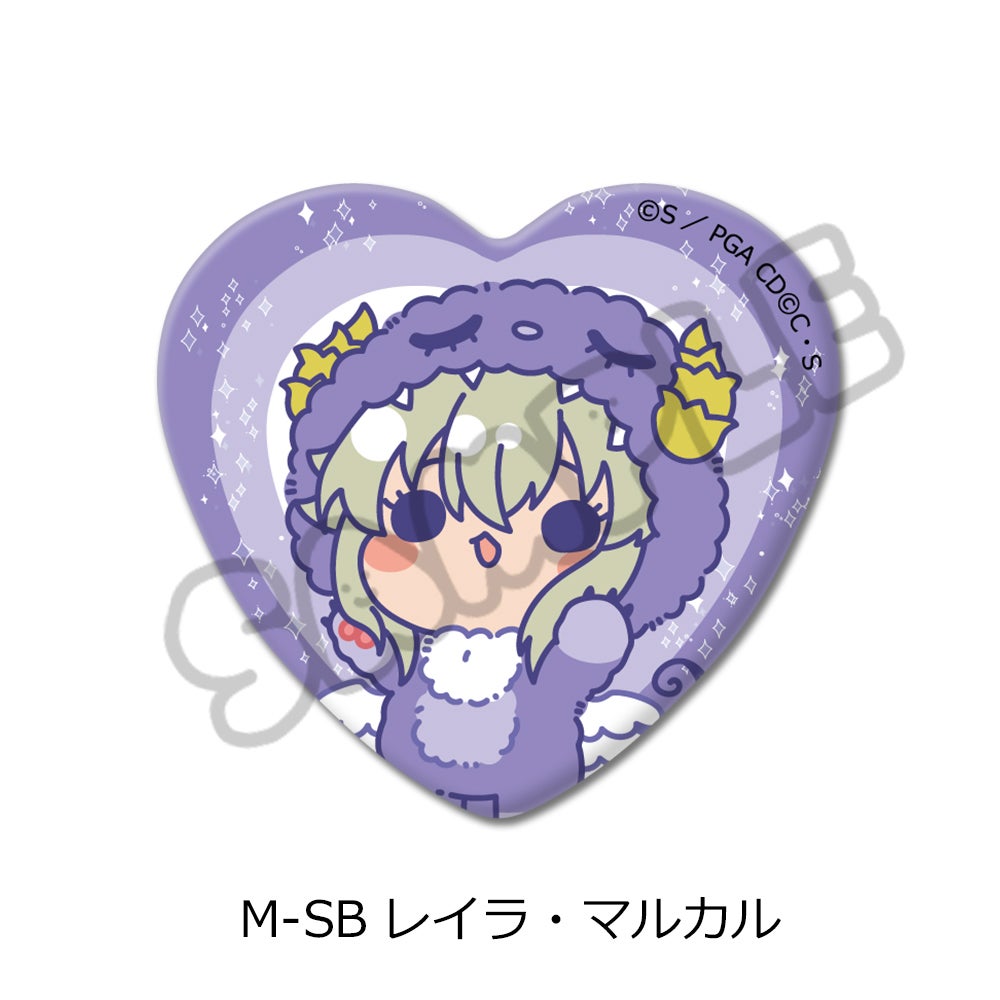 コードギアス 亡国のアキト』第2弾 ハート型缶バッジ M-SB (レイラ