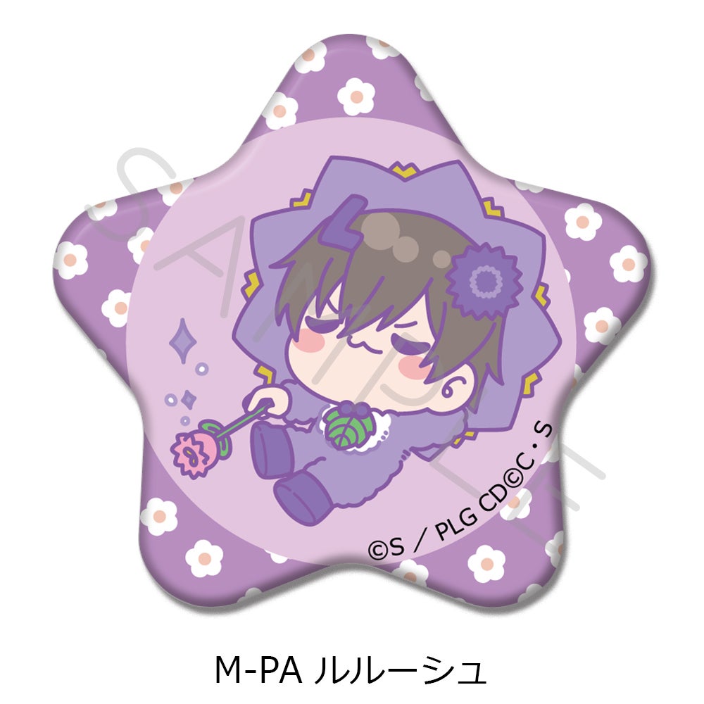 ルルーシュ　PIICA（ピーカ）　缶バッジ　アクキー　アクスタ コードギアス 反逆のルルーシュ』第6弾 星形缶バッジ M-PA (ルルーシュ