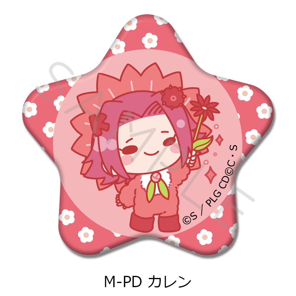 コードギアス 反逆のルルーシュ』第6弾 星形缶バッジ M-PD (カレン
