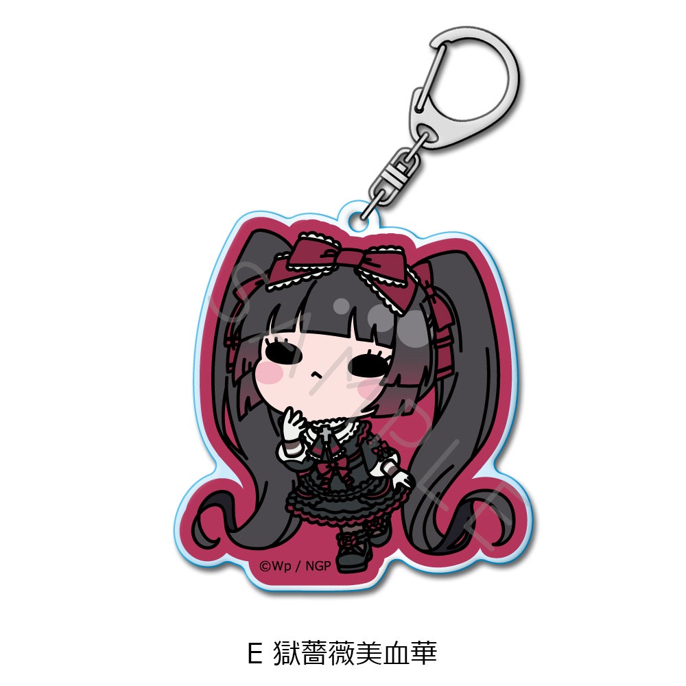 アニメ「NEEDY GIRL OVERDOSE」 アクリルキーホルダー E(獄薔薇美血華