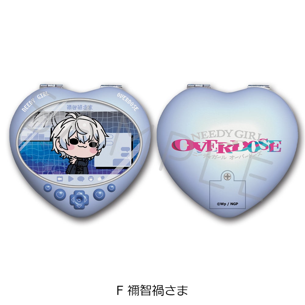アニメ「NEEDY GIRL OVERDOSE」 ハート型コンパクトミラー F(禰智禍