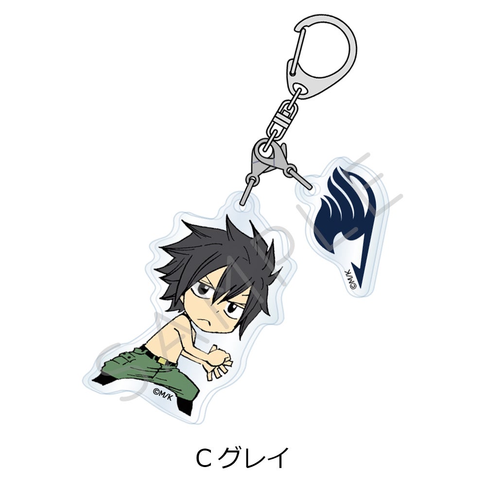 FAIRY TAIL」 2連アクリルキーホルダー C(グレイ)【予約】 | ビビット