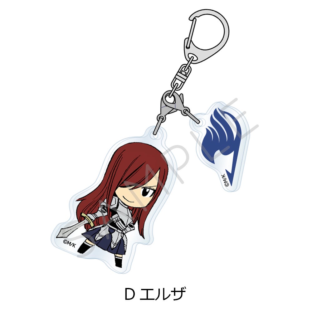 FAIRY TAIL」 2連アクリルキーホルダー D(エルザ)【予約】 | ビビット