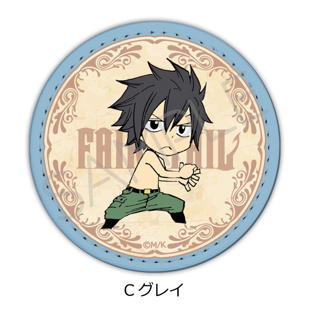 FAIRY TAIL」 レザーバッジ C(グレイ)【予約】 | ビビット
