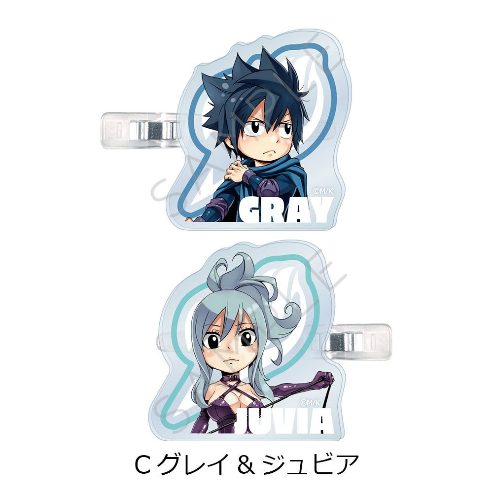 FAIRY TAIL」 前髪クリップ C(グレイ&ジュビア)【予約】 | ビビット